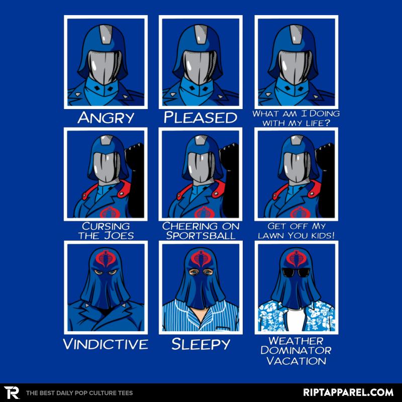 The Many Faces of Cobra Commander
