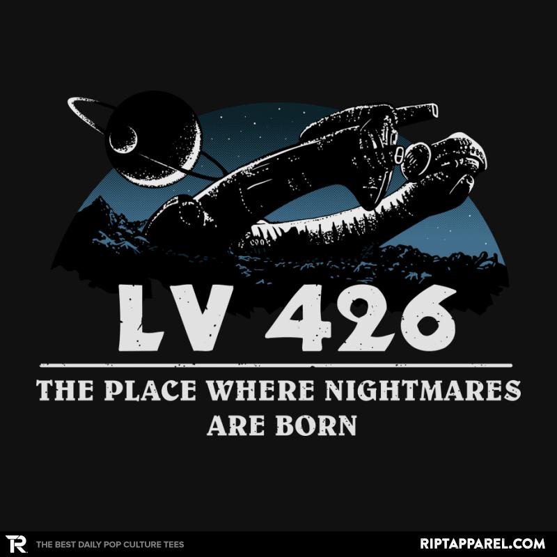 alien collection 11 Place Where Nightmares Are Born - Alien graphic tee
