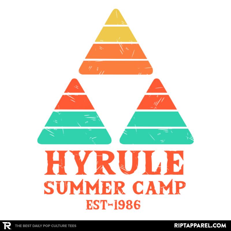 Hyrule Summer Camp - Zelda graphic tee