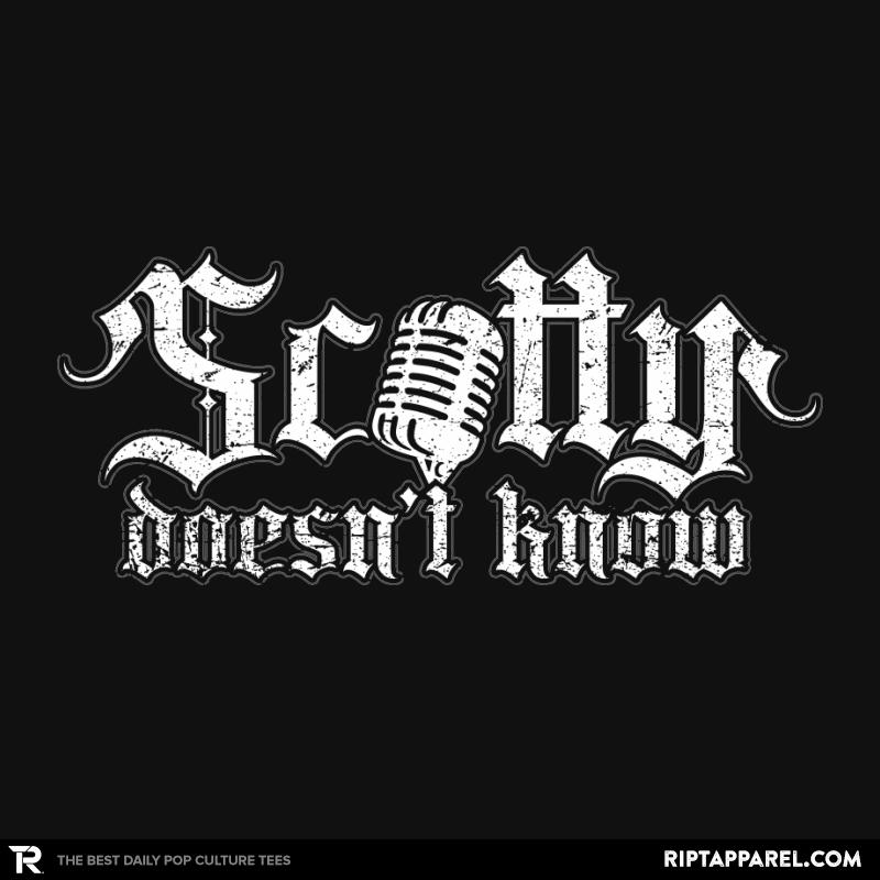 Scotty Doesn't Know