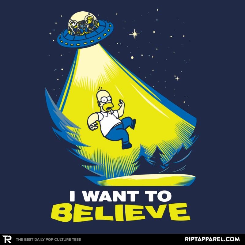 I want to Believe!