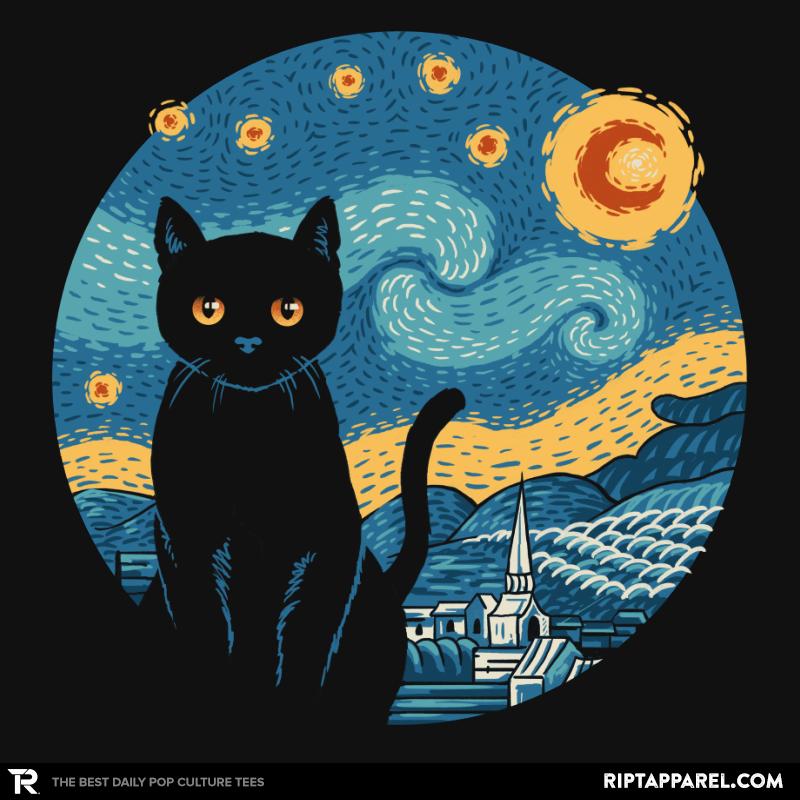 Purrfect Starry Night