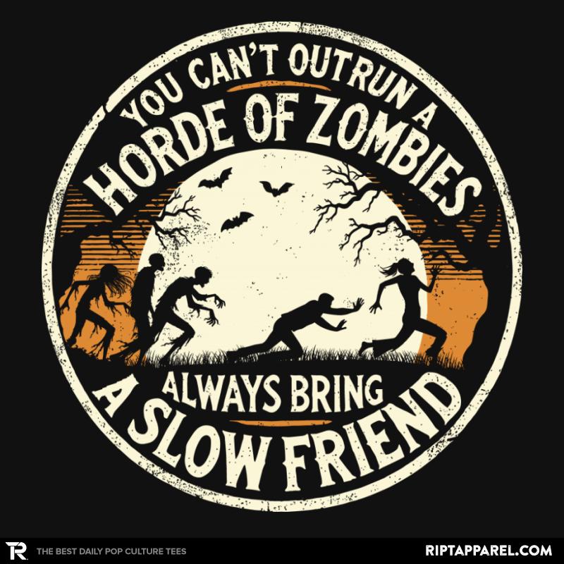 You Can't Outrun a Horde of Zombies