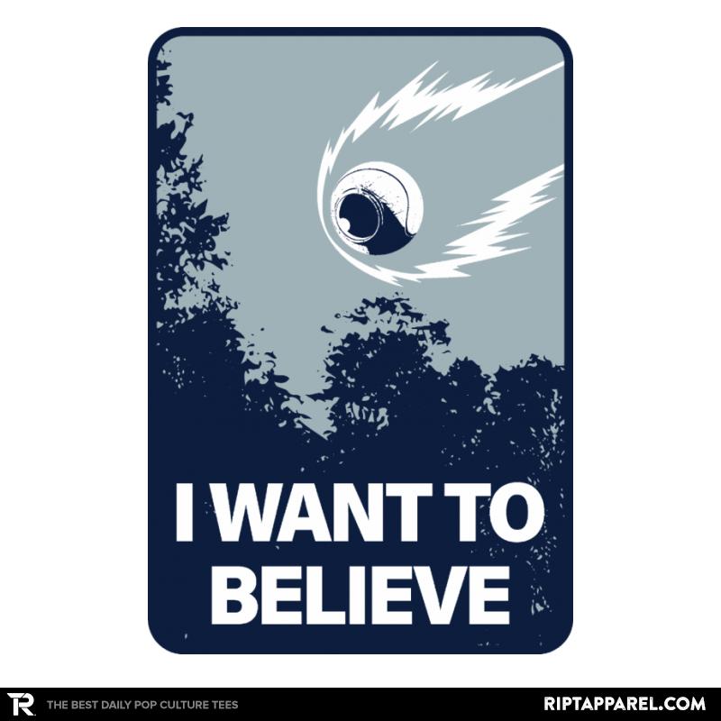 I Want to Believe