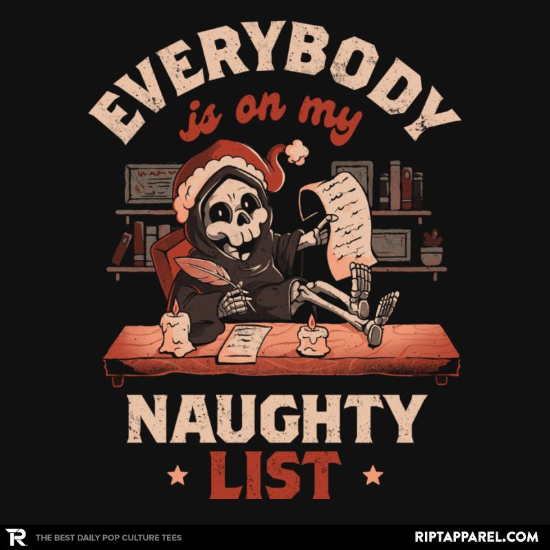 Everybody is on My Naughty List