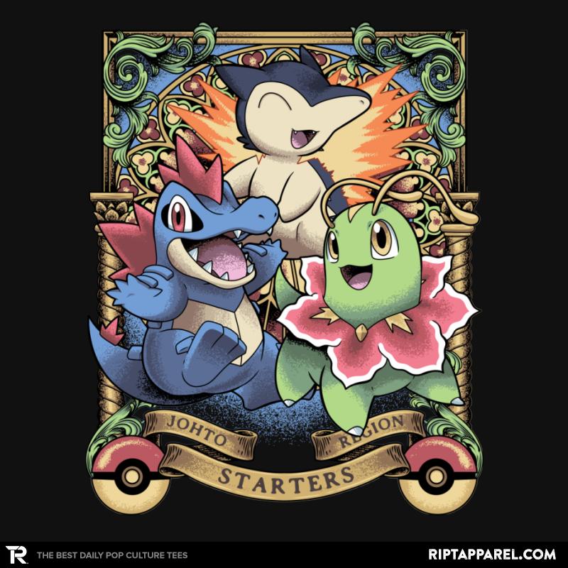 Johto Starters