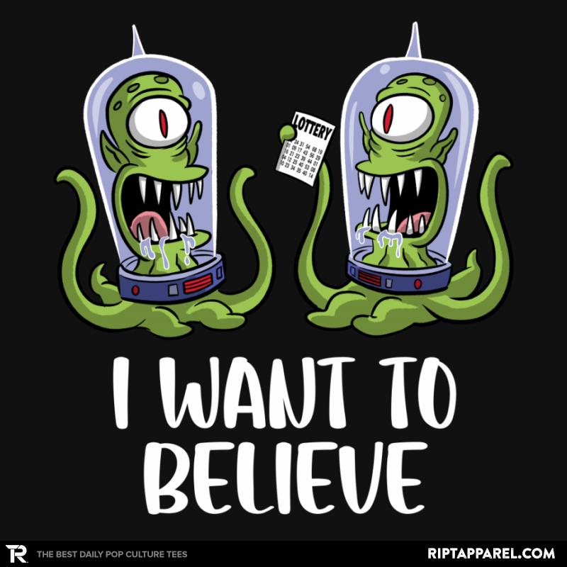 I Want to Believe in the Lottery