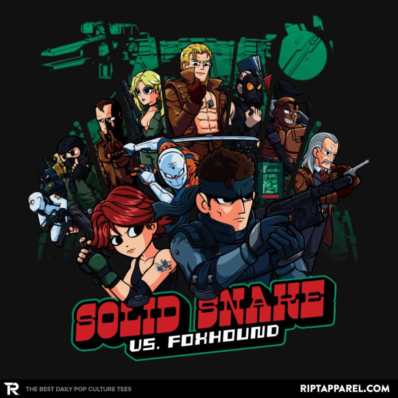 Solid Snake Vs Foxhound