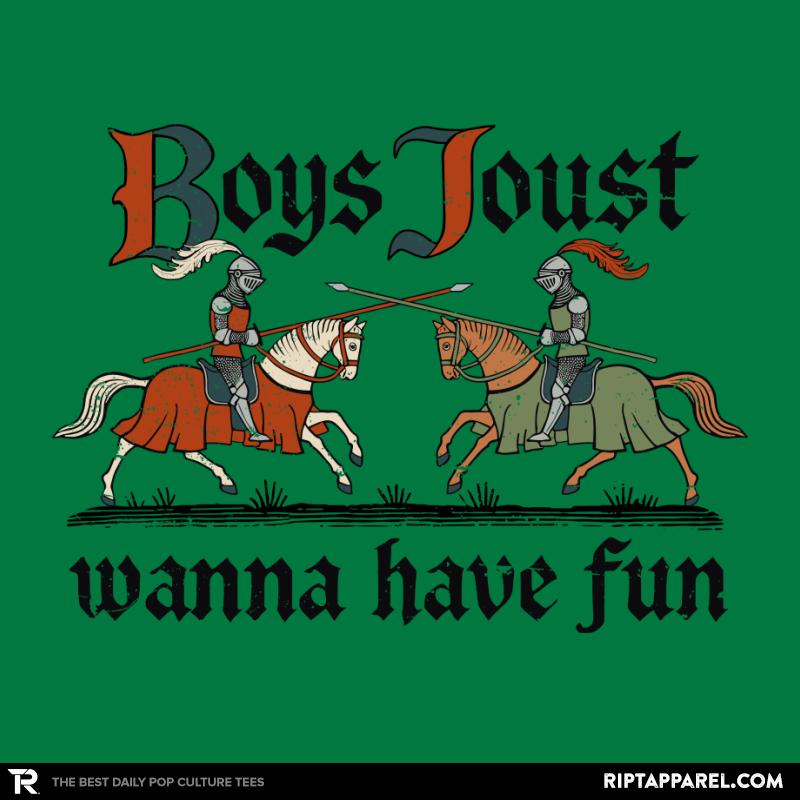 Boys Joust Wanna Have Fun