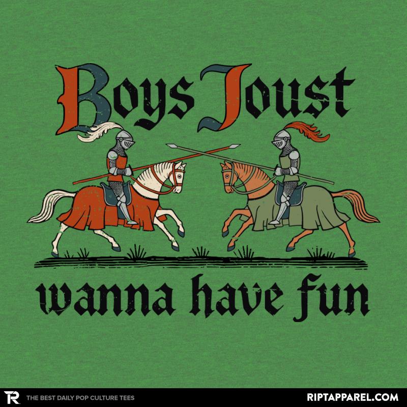 Boys Joust Wanna Have Fun