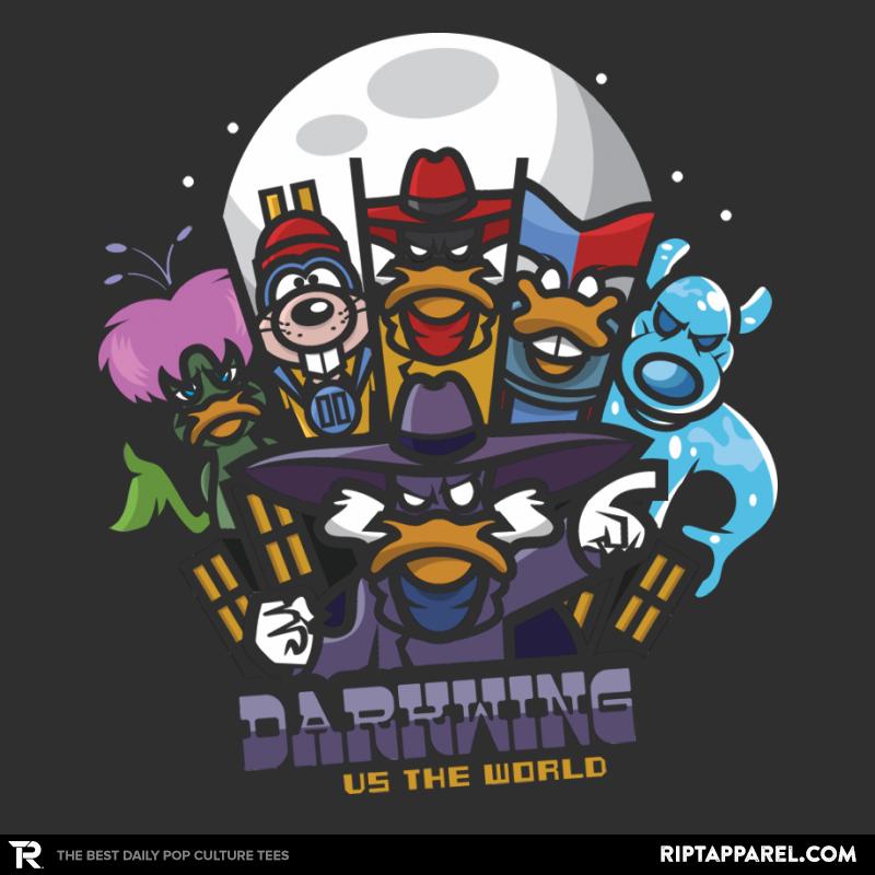 Darkwing Vs The World retro graphic tee