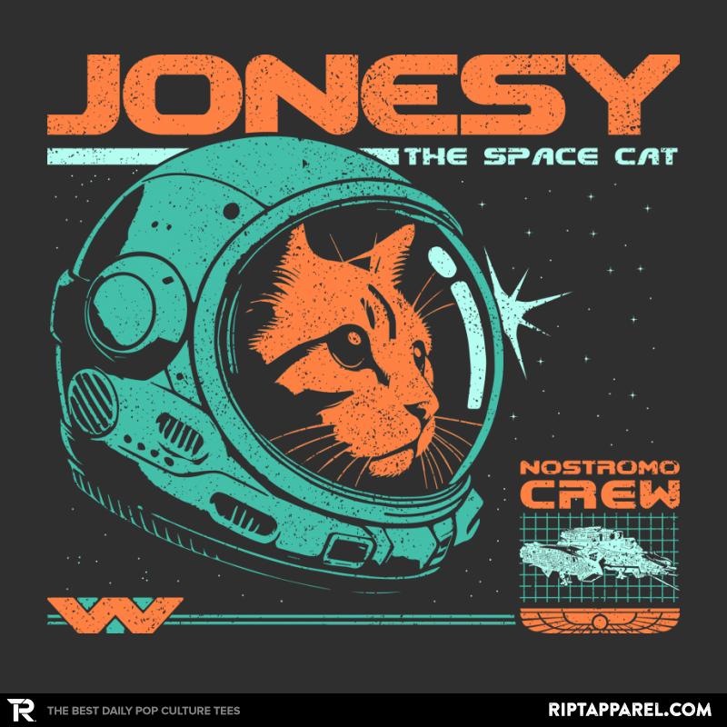 Jonesy The Space Cat retro graphic tee