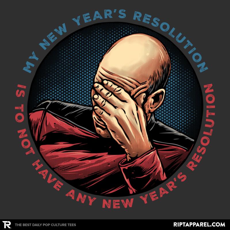 No New Year’s Resolution