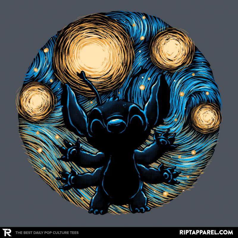 Starry Experiment cartoon graphic tee
