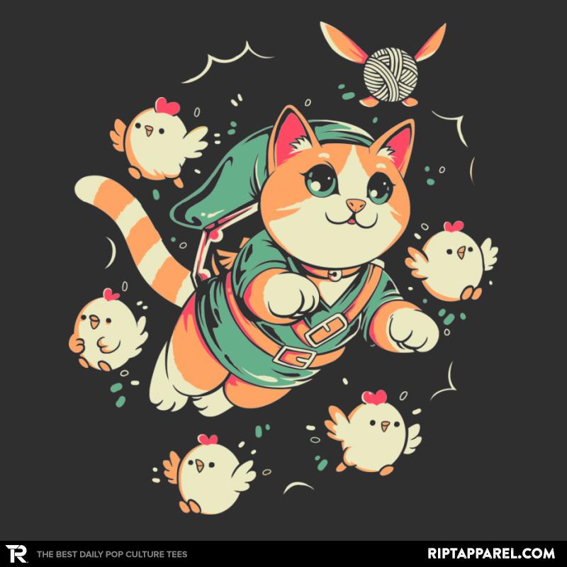 The Legend of Meow video game graphic tee