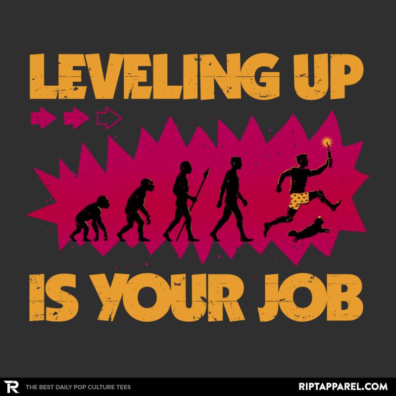 Leveling up is your job