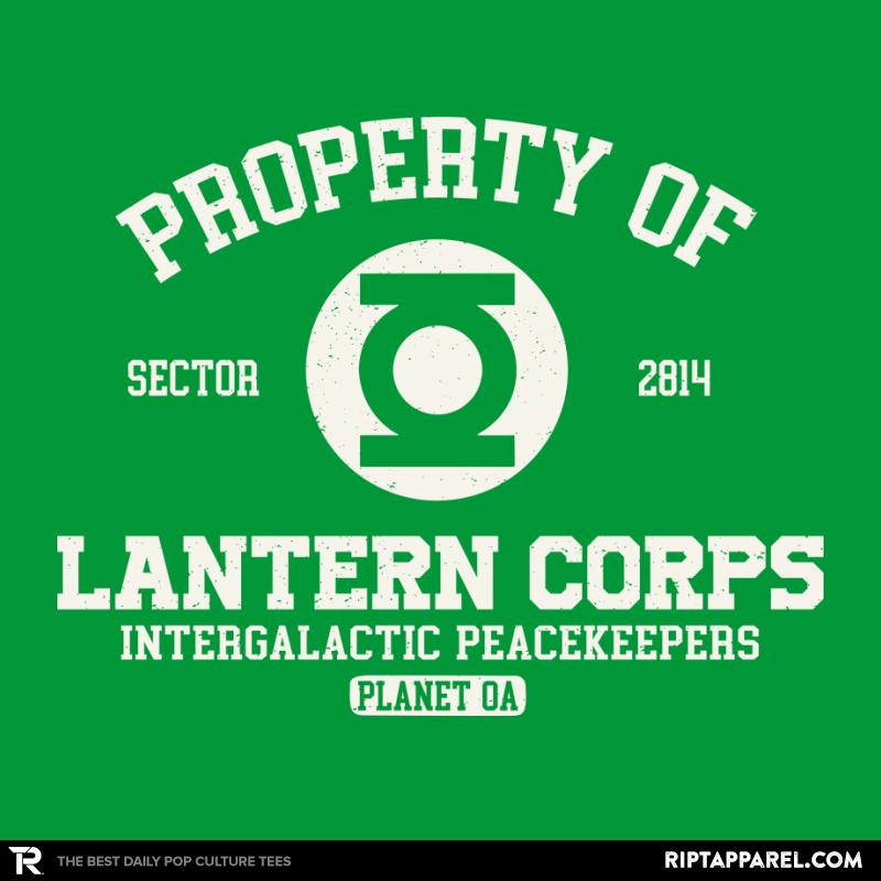 Property of lantern corps