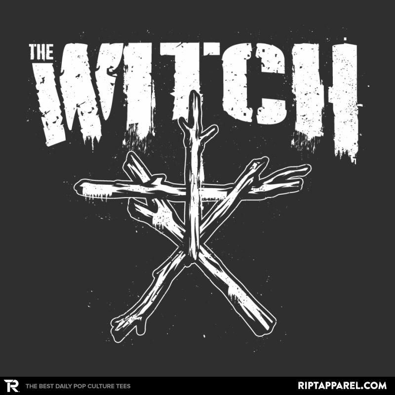 Horror Movie Witch Comic Logo