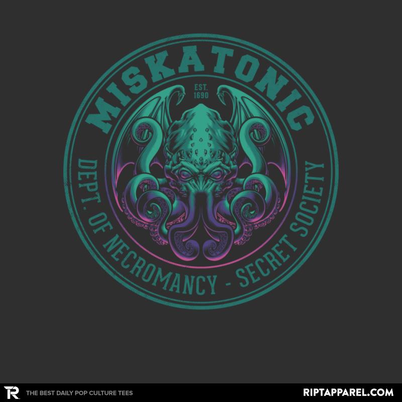 MISKATONIC DEPARTMENT OF NECROMANCY