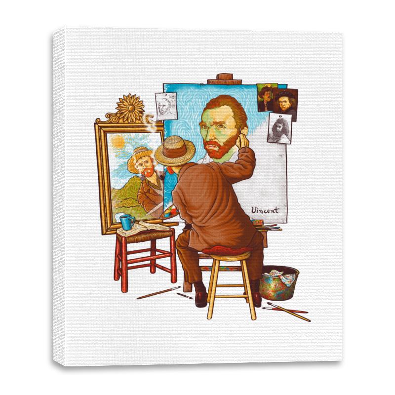 Van Gogh Triple Portrait - Pop Impressionism