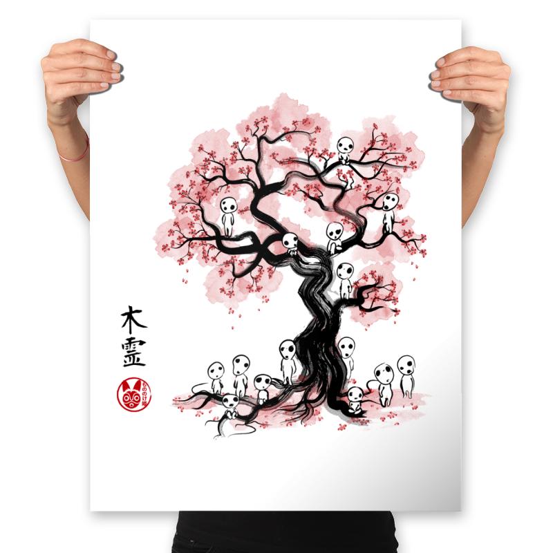 Forest Spirits Sumi-E - Sumi Ink Wars