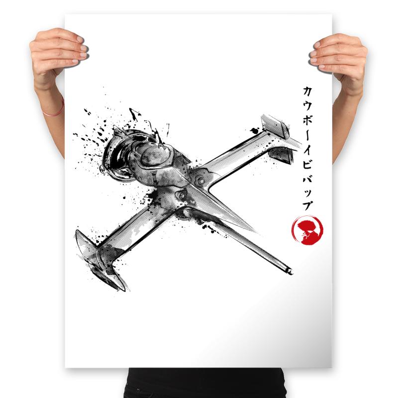 Mono Racer Sumi-E - Sumi Ink Wars