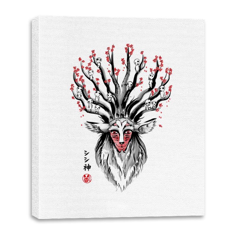 The Deer God Sumie - Sumi Ink Wars