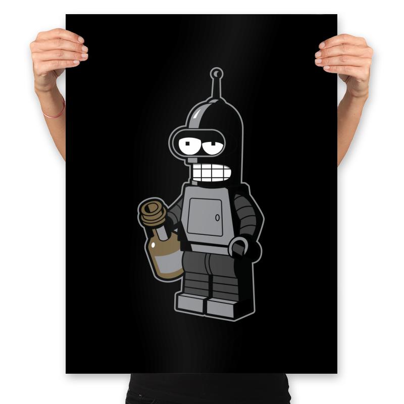 Mini Bendingbot Exclusive - Brick Tees