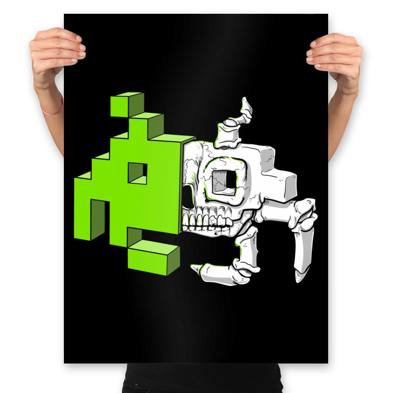 Space Invader Anatomy Exclusive