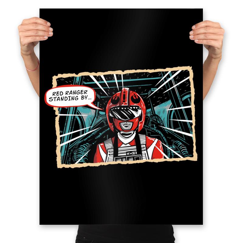 Red Ranger Standing By Exclusive