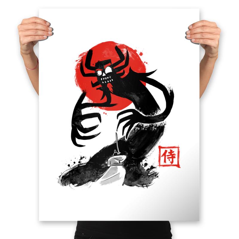 Samurai Sumi-E Exclusive