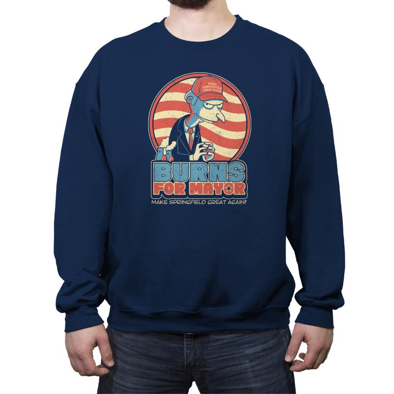 Burns for Mayor Exclusive