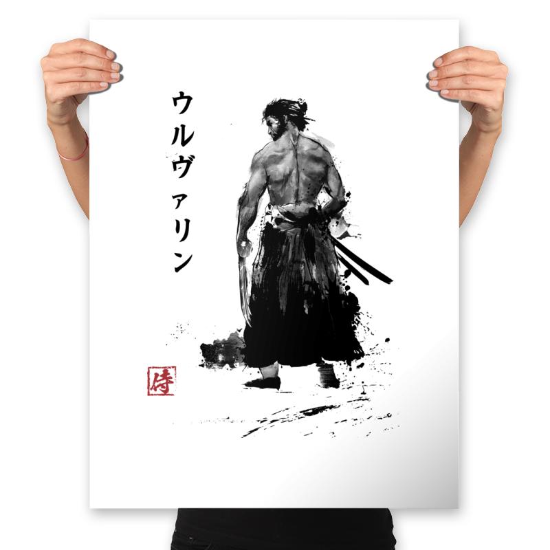 Immortal Samurai Sumi-e - Sumi Ink Wars