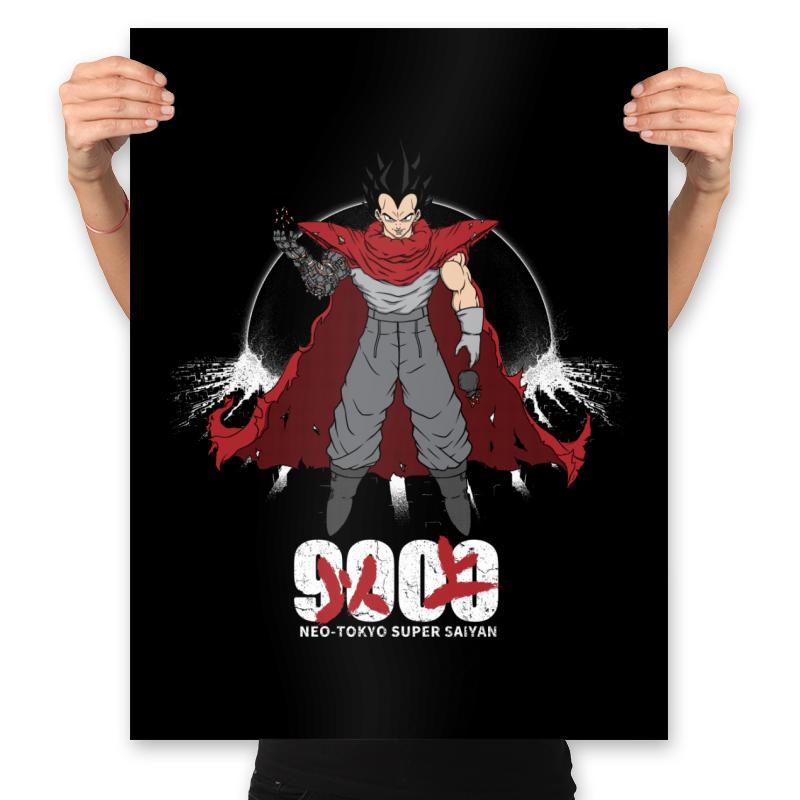 Neo-Tokyo Super Saiyan - Kamehameha Tees
