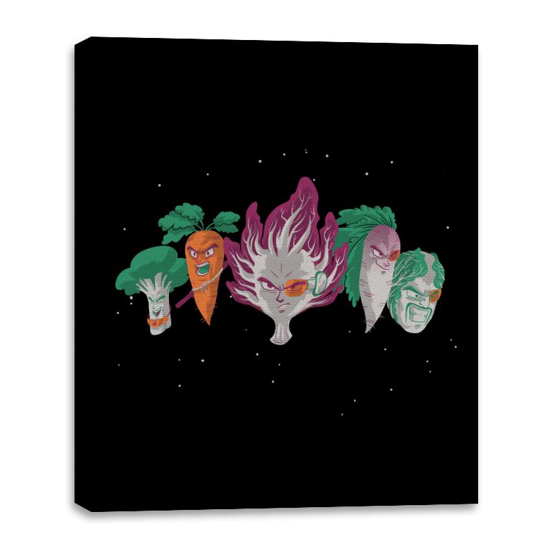 Space Veggie Warriors - Kamehameha Tees