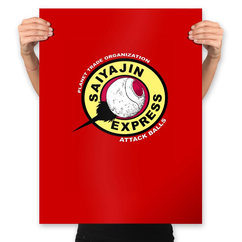 Saiyajin Express - Kamehameha Tees