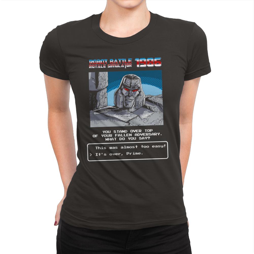 Robot Battle Royale Simulator 1986 Exclusive
