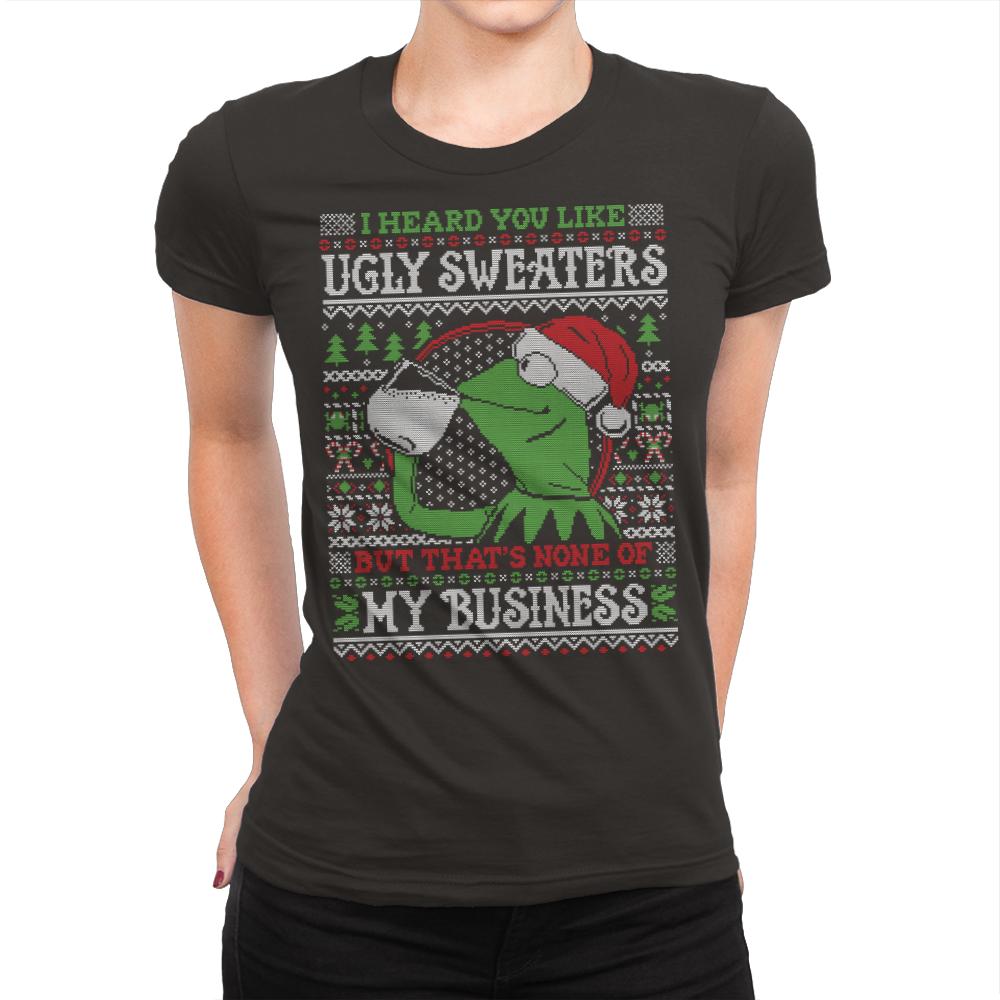 None of My Business - Ugly Holiday