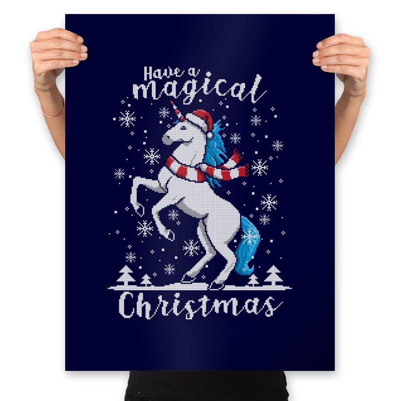 Magic Unicorn Christmas - Ugly Holiday