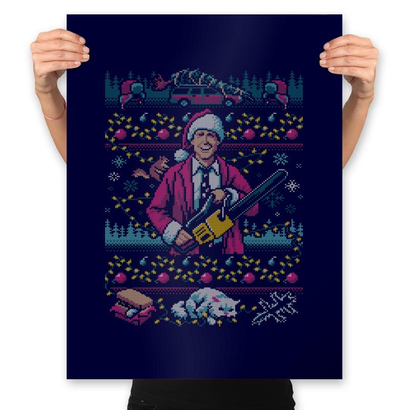 Hap, Hap, Happiest Sweater this Side of the Nuthouse - Ugly Holiday