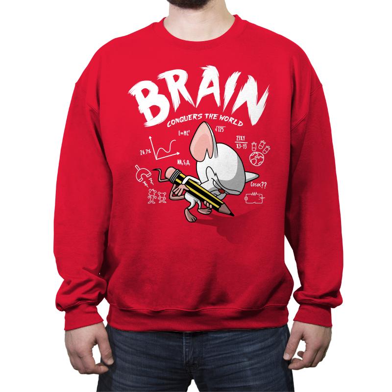 Brain Conquers The World! - Raffitees
