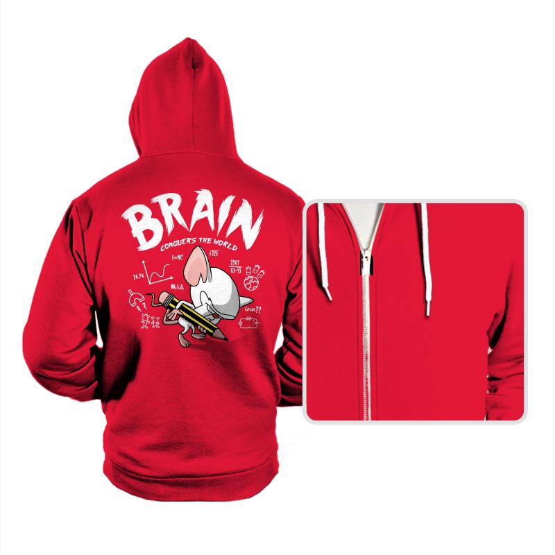 Brain Conquers The World! - Raffitees