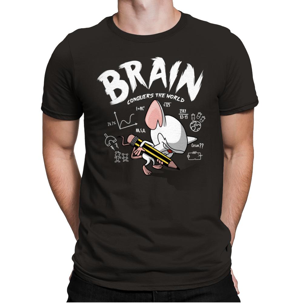 Brain Conquers The World! - Raffitees