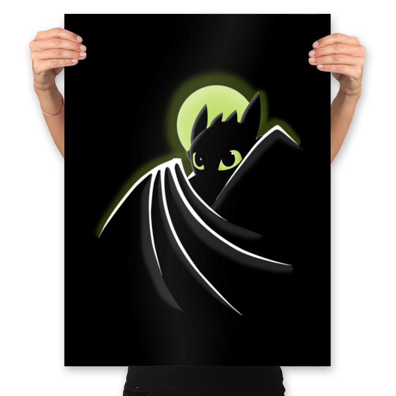 Toothless Bat - Raffitees