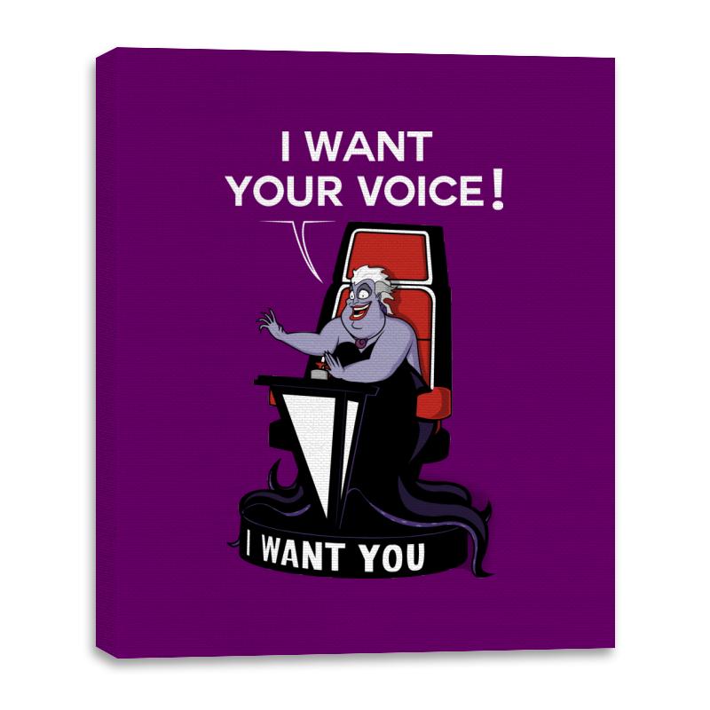 I Want Your Voice Now! - Raffitees