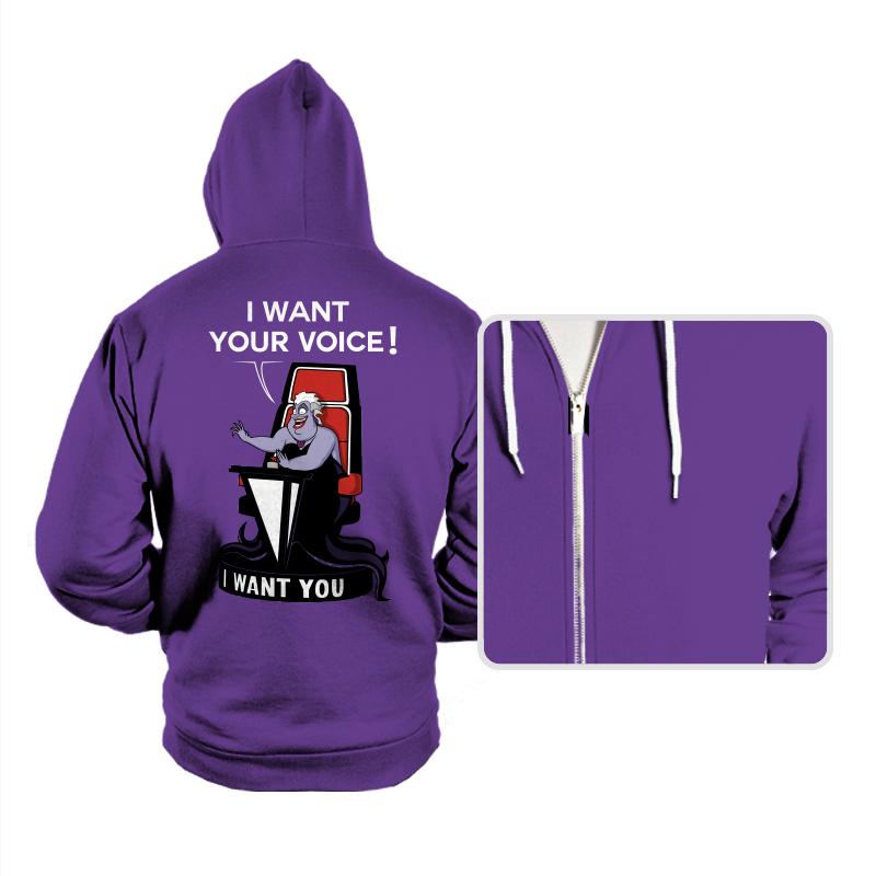 I Want Your Voice Now! - Raffitees