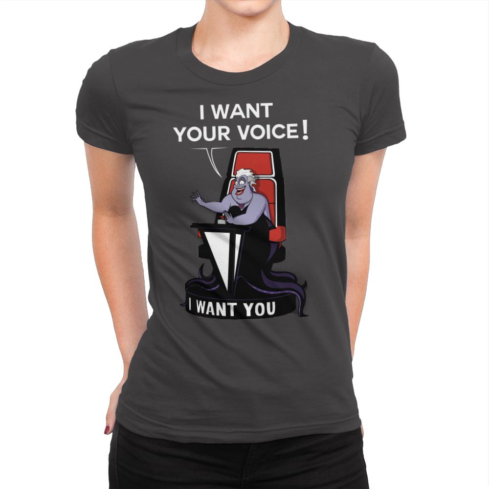 I Want Your Voice Now! - Raffitees
