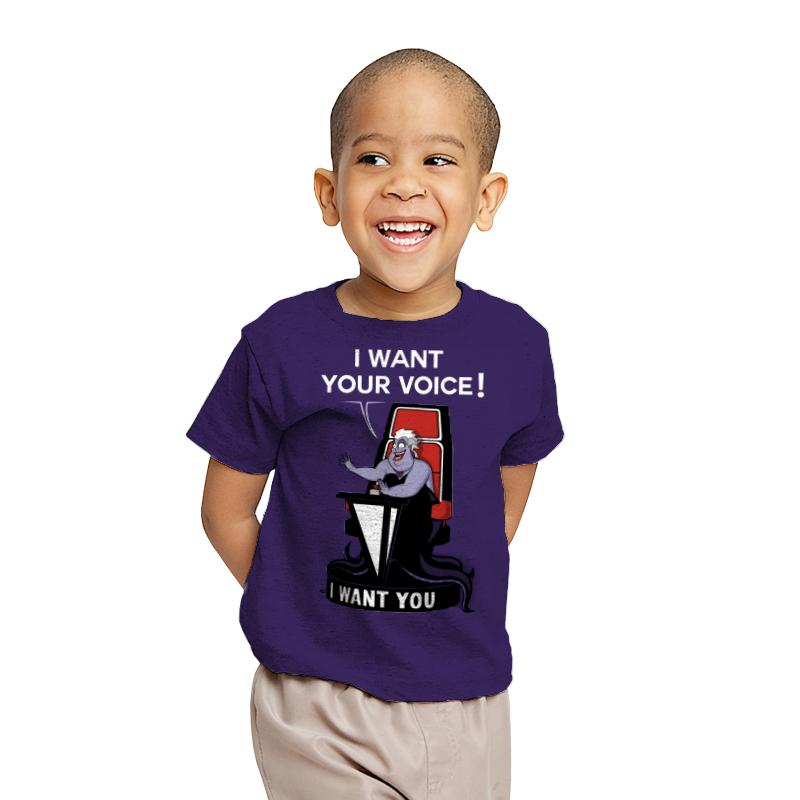 I Want Your Voice Now! - Raffitees