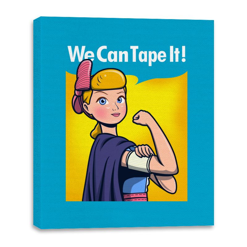 We can tape it!