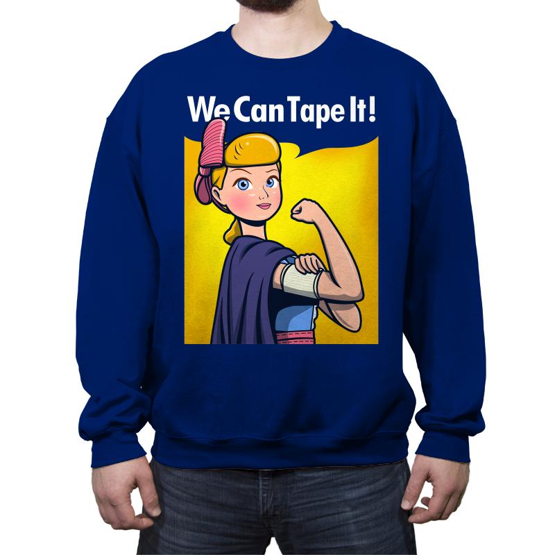 We can tape it!